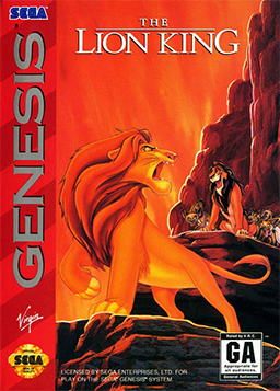 The Lion King - игра для sega